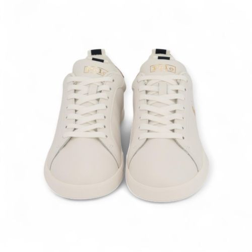 Polo Ralph Lauren Sneaker Wit heren (HRT Court Rib 809P02081001 - HRT Court Rib 809P02081001) - Rigi