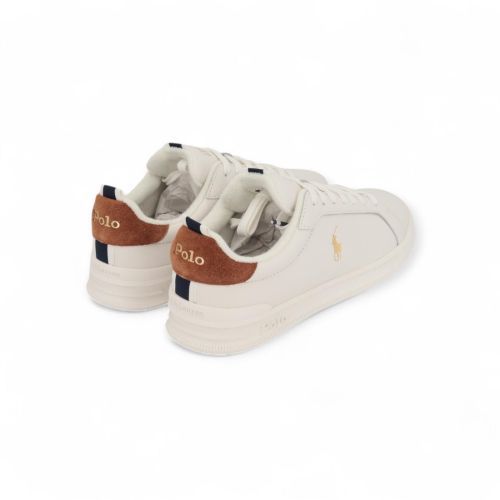 Polo Ralph Lauren Sneaker Wit heren (HRT Court Rib 809P02081001 - HRT Court Rib 809P02081001) - Rigi
