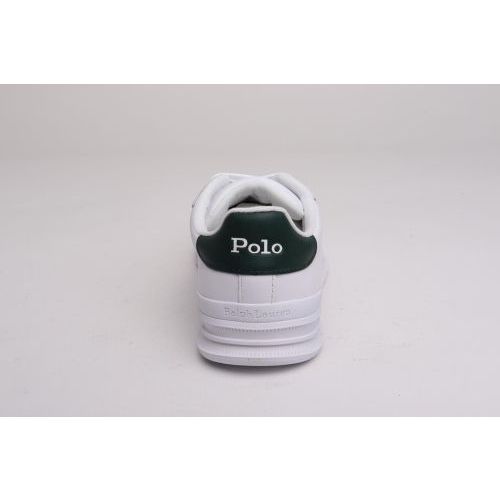 Polo Ralph Lauren heren sneaker in wit leer HTR CT II.