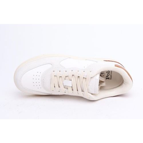 Polo Ralph Lauren Sneaker Off wit heren (Master Court Sneakers Low Top Lace - Master Court Sneakers Low Top ) - Rigi