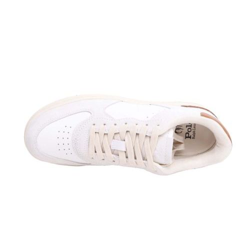 Polo Ralph Lauren Sneaker Off wit heren (Master Court Sneakers Low Top Lace - Master Court Sneakers Low Top ) - Rigi