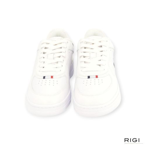 Polo Ralph Lauren Masters Court Rib heren sneaker wit.