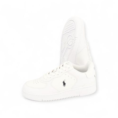 Polo Ralph Lauren Masters Court heren sneaker wit.