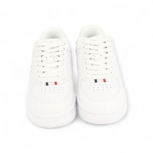 Polo Ralph Lauren Masters Court Rib heren sneaker wit.