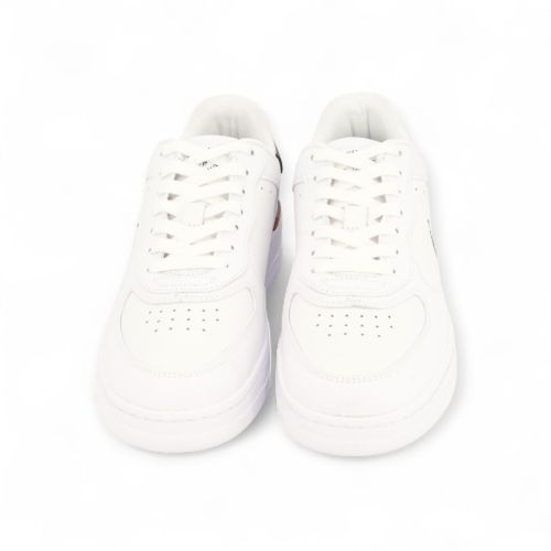 Polo Ralph Lauren Masters Court heren sneaker wit-blauw.