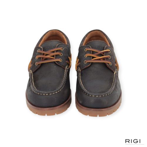 Polo Ralph Lauren Ranger Deck-CS-BTS in bruin nubuck voor heren. 