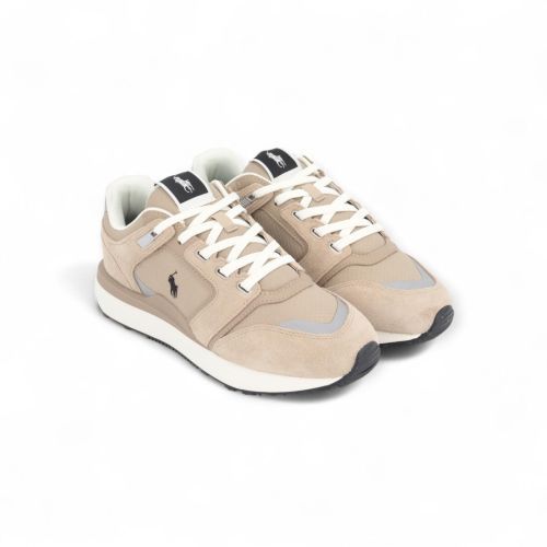 Polo Ralph Lauren Train 89 heren sneaker in beige / milkshake.