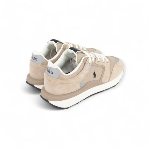 Polo Ralph Lauren Train 89 heren sneaker in beige / milkshake.
