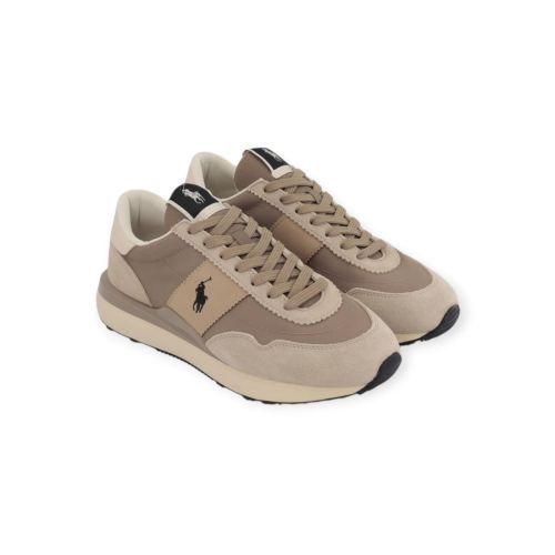 Polo Ralph Lauren Train 89 heren sneaker in beige / milkshake.