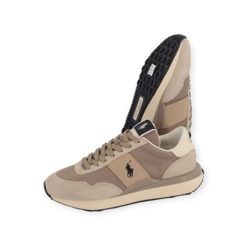 Polo Ralph Lauren Train 89 heren sneaker in beige / milkshake.
