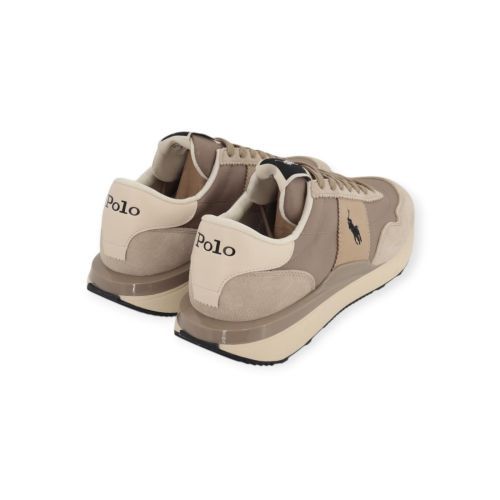 Polo Ralph Lauren Train 89 heren sneaker in beige / milkshake.