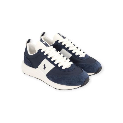 Polo Ralph Lauren Train 89 heren sneaker in blauw - wit.