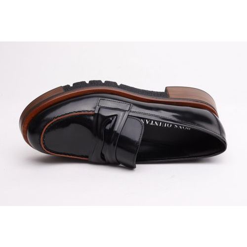 Pons Quintana Mocassins - Loafers Zwart dames (10993.018 - 10993.018) - Rigi