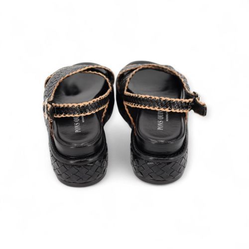 Pons Quintana Sandaal Zwart dames (Maika 11367.000 - Maika 11367.000) - Rigi