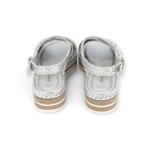 Pons Quintana Sandaal Zilver dames (Milan 11539.S00 - Milan 11539.S00) - Rigi