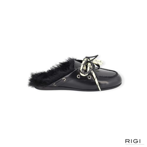Posa Slipper - Muil Zwart