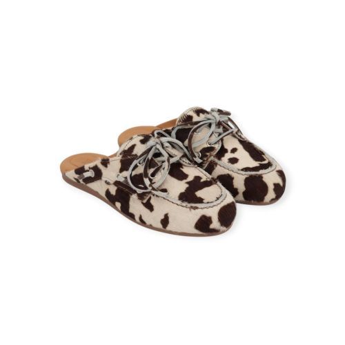 Posa Slipper - Muil Cow dames (Boat Loafer Mule PW82 - Boat Loafer Mule PW82) - Rigi