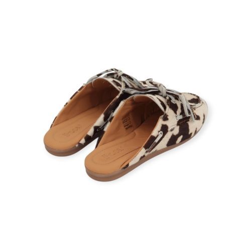 Posa Slipper - Muil Cow dames (Boat Loafer Mule PW82 - Boat Loafer Mule PW82) - Rigi
