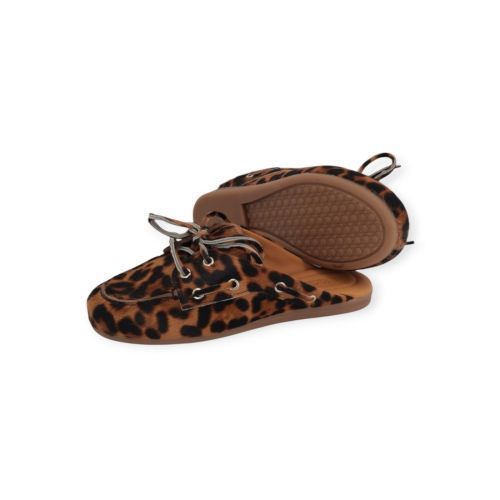 Posa Slipper - Muil Leopard dames (Boat Loafer Mule PW82 - Boat Loafer Mule PW82) - Rigi