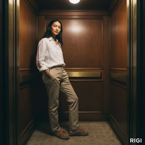 Posa Boatloafer muil, slipper in beige / tan suède voor dames.