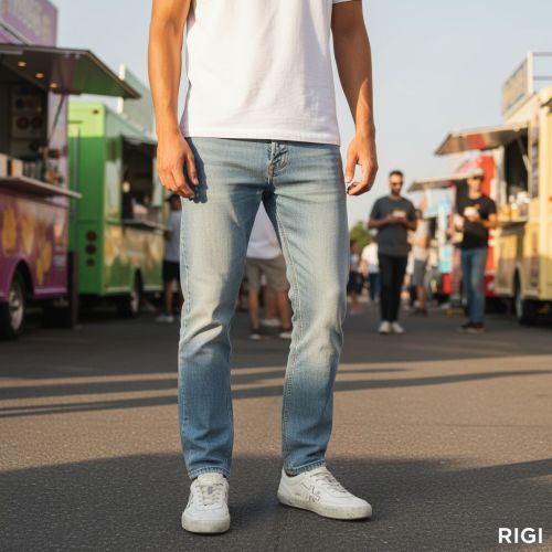 Premiata David sneaker in wit leer voor heren. 