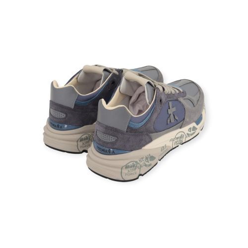 Premiata Mase var 8021 heren sneaker in het licht blauw met grijs. Premiata Mase var 8021 heren sneaker in het licht blauw met grijs.