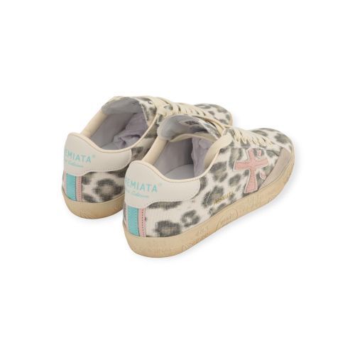 Premiata Stevend dames sneaker in leopard print. Premiata Stevend dames sneaker in leopard print.