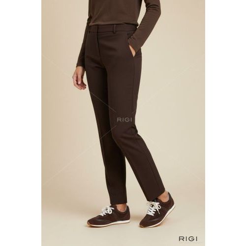 Ralph Lauren Dani Low dames sneaker in bruin suede leer.