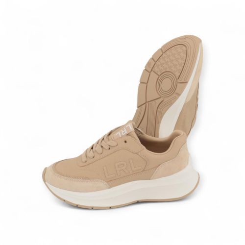 Ralph Lauren Sneaker Zand dames (Franky Low Top Lace  - Franky Low Top Lace ) - Rigi