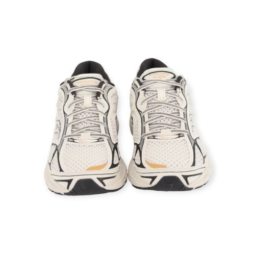 Saucony Progrid Guide 7 voor heren in wit/zwart mesh. 