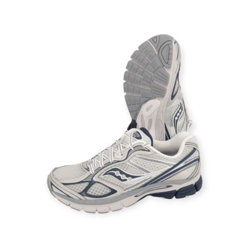 Saucony Progrid Guide 7 voor heren in grijs/blauw mesh. 