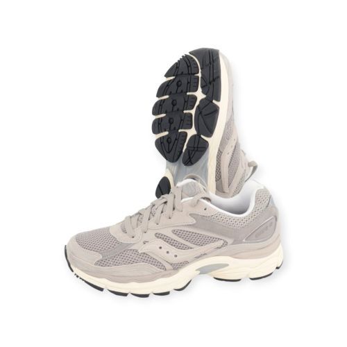 Saucony Progrid Omni 9 sneaker in grijs voor heren. Saucony Progrid Omni 9 sneaker in grijs voor heren.