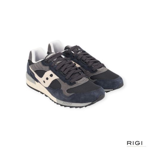 Saucony Shadow 5000 in blauw, grijs suède met mesh voor heren. Saucony Shadow 5000 in blauw, grijs suède met mesh voor heren.