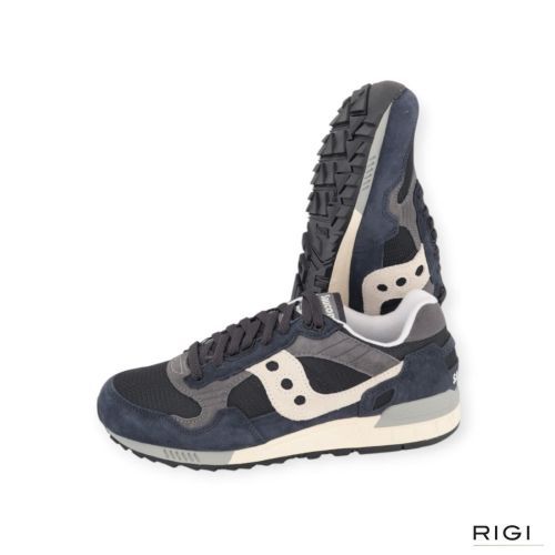 Saucony Shadow 5000 in blauw, grijs suède met mesh voor heren. Saucony Shadow 5000 in blauw, grijs suède met mesh voor heren.