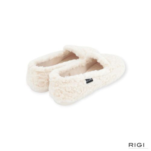 Scapa pantoffel 21_38301015NU in offwit stof voor dames. Scapa pantoffel 21_38301015NU in offwit stof voor dames.