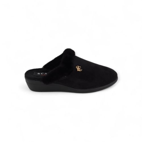 Scapa Pantoffel Zwart
