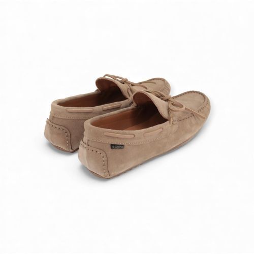 Scapa Osorio heren mocassin in suede taupe. Scapa Osorio heren mocassin in suede taupe.