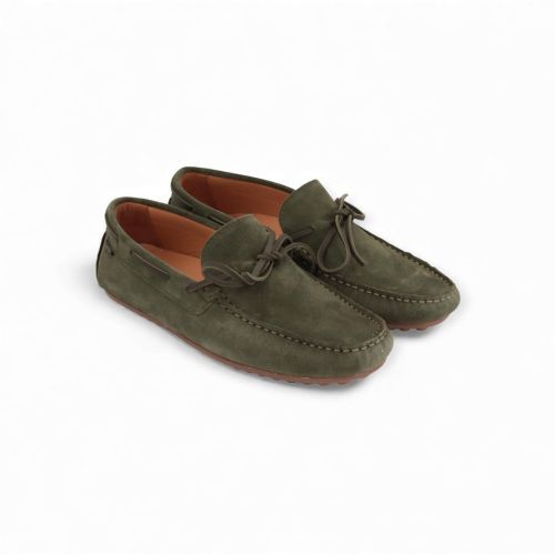 Scapa Osorio heren mocassin in suede groen. Scapa Osorio heren mocassin in suede groen.
