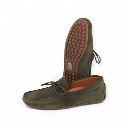 Scapa Osorio heren mocassin in suede groen. Scapa Osorio heren mocassin in suede groen.