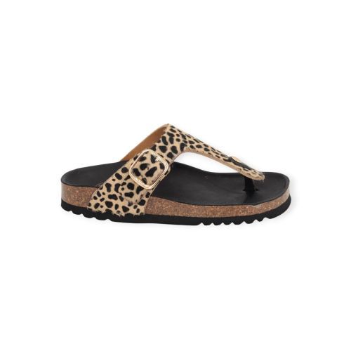 Scholl Slipper Leopard