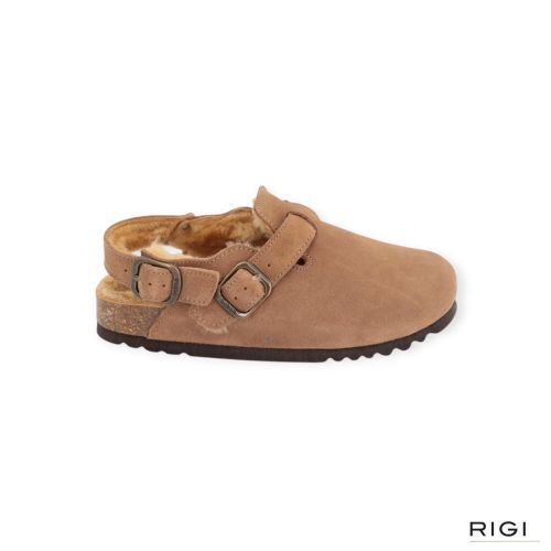 Scholl Slipper - Muil Cognac