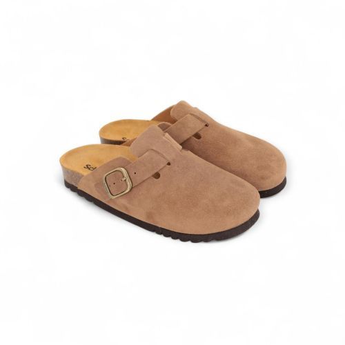 Scholl Slipper - Muil Taupe dames (Fae F32198 - Fae F32198) - Rigi