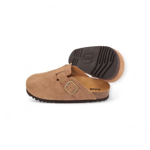 Scholl Slipper - Muil Taupe dames (Fae F32198 - Fae F32198) - Rigi