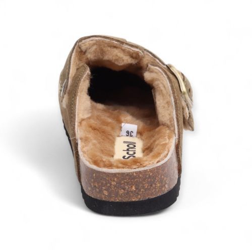 Scholl Slipper - Muiltje  Groen dames (Fae New F Seu F31810 Pantoffel - Fae New F Seu F31810 Pantoffel) - Rigi
