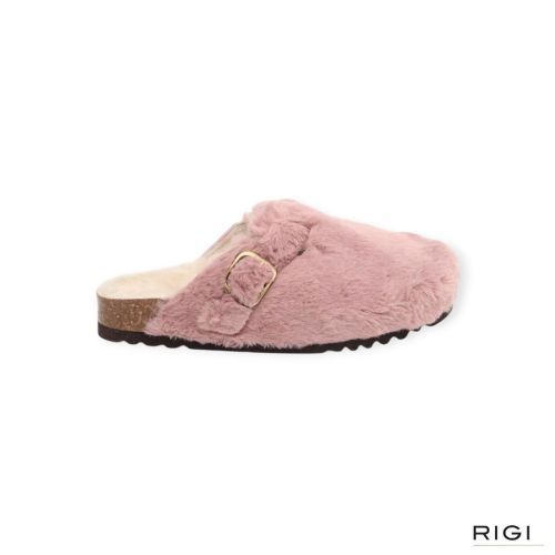 Scholl Slipper - Muil Roze