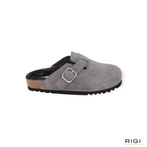Scholl Slipper - Muil Grijs