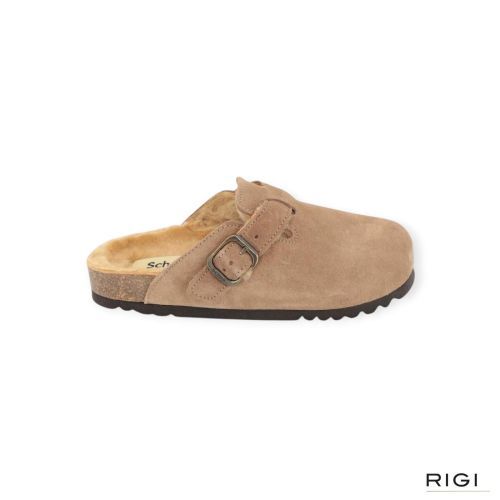 Scholl Slipper - Muil Taupe