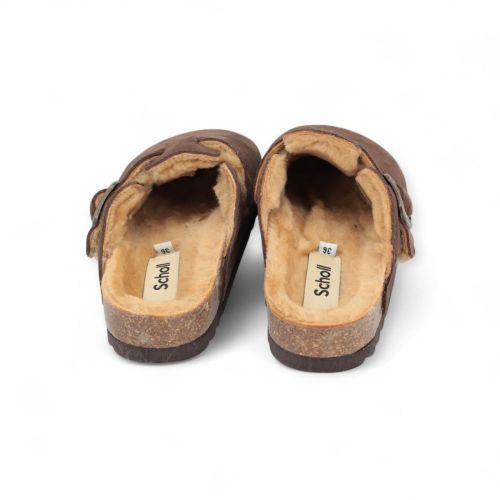 Scholl Slipper - Muiltje  Bruin dames (Fae New F31810 - Fae New F31810) - Rigi