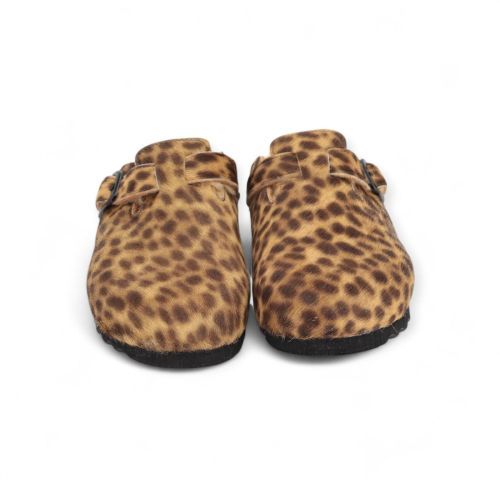 Scholl Slipper - Muiltje  Leopard dames (Fae New F31814 - Fae New F31814) - Rigi