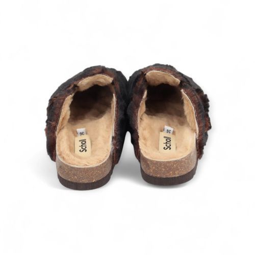 Scholl Slipper - Muiltje  Bruin dames (Fae New F31816 - Fae New F31816) - Rigi